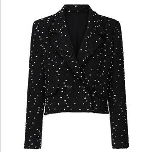 Rebecca Taylor Boucle Tweed Jacket